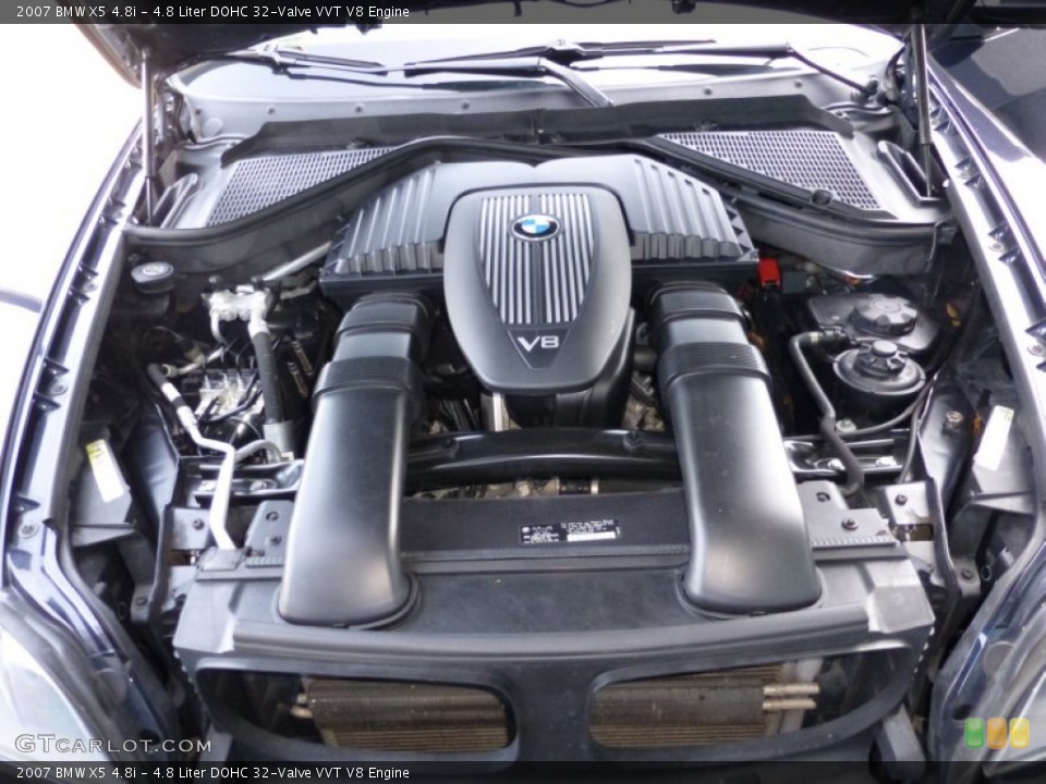 4.8 Liter DOHC 32-Valve VVT V8 Engine for the 2007 BMW X5 #80317016