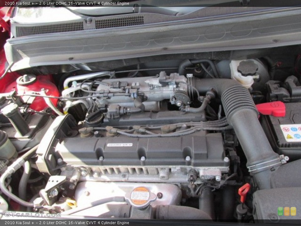 2.0 Liter DOHC 16-Valve CVVT 4 Cylinder Engine for the 2010 Kia Soul #80330576