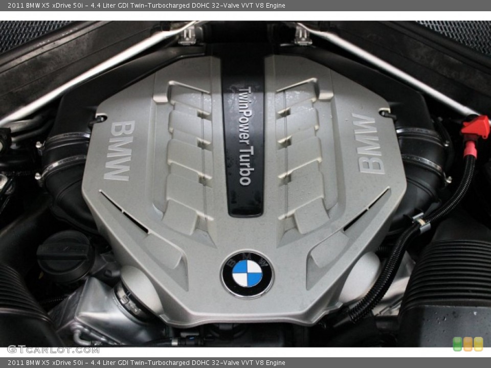 4.4 Liter GDI Twin-Turbocharged DOHC 32-Valve VVT V8 Engine for the 2011 BMW X5 #80330960