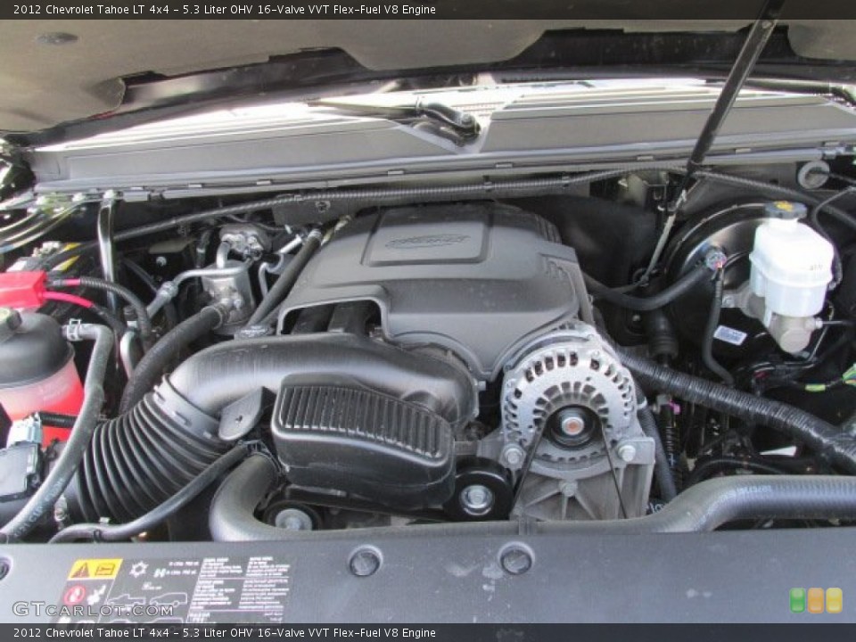 5.3 Liter OHV 16-Valve VVT Flex-Fuel V8 Engine for the 2012 Chevrolet Tahoe #80336662