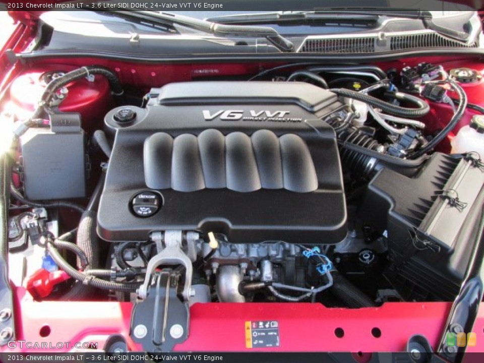 3.6 Liter SIDI DOHC 24-Valve VVT V6 Engine for the 2013 Chevrolet Impala #80341610