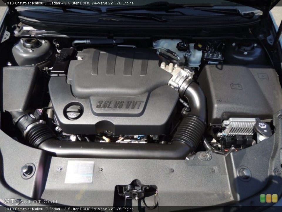 3.6 Liter DOHC 24-Valve VVT V6 Engine for the 2010 Chevrolet Malibu #80348436