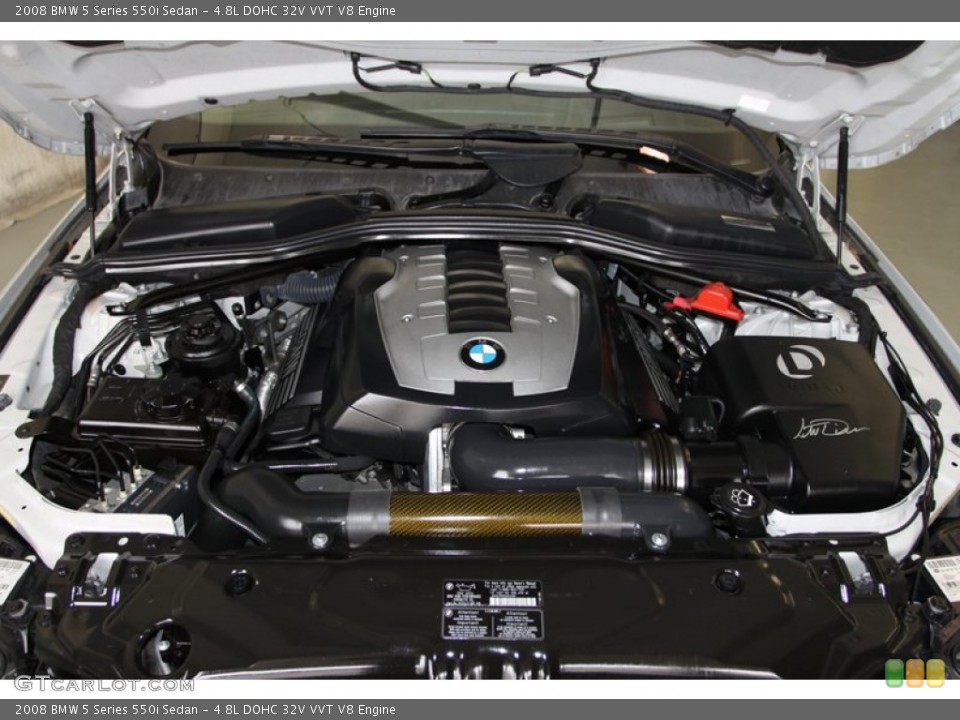 4.8L DOHC 32V VVT V8 Engine for the 2008 BMW 5 Series #80348973