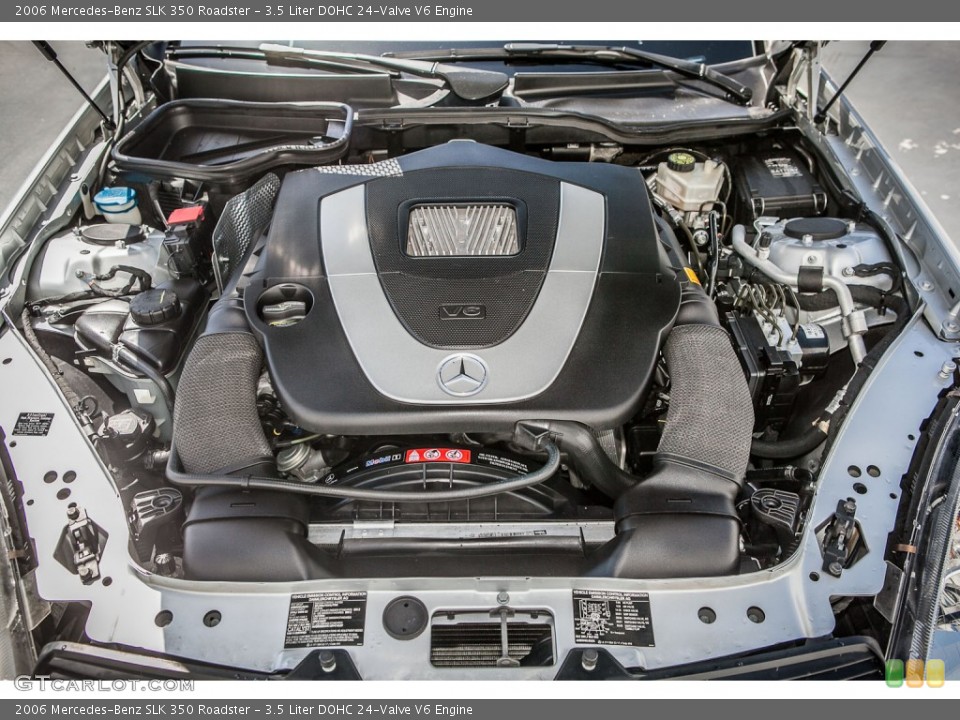 3.5 Liter DOHC 24-Valve V6 Engine for the 2006 Mercedes-Benz SLK #80372998