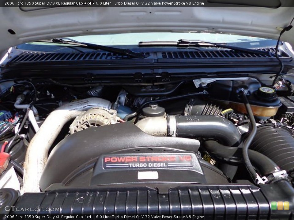 6.0 Liter Turbo Diesel OHV 32 Valve Power Stroke V8 Engine for the 2006 Ford F350 Super Duty #80378995