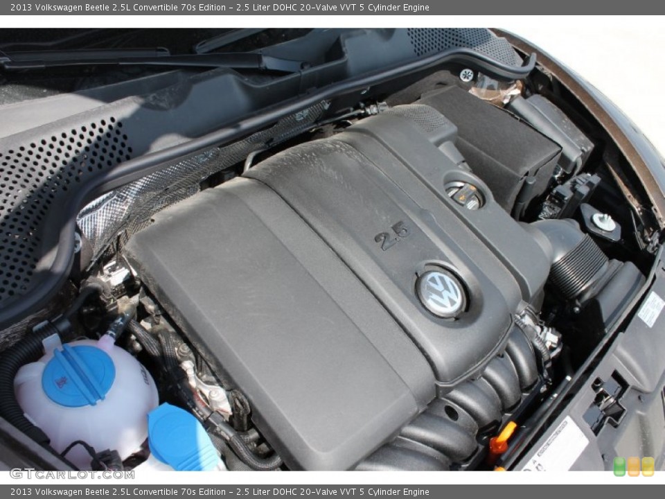 2.5 Liter DOHC 20-Valve VVT 5 Cylinder Engine for the 2013 Volkswagen Beetle #80388376