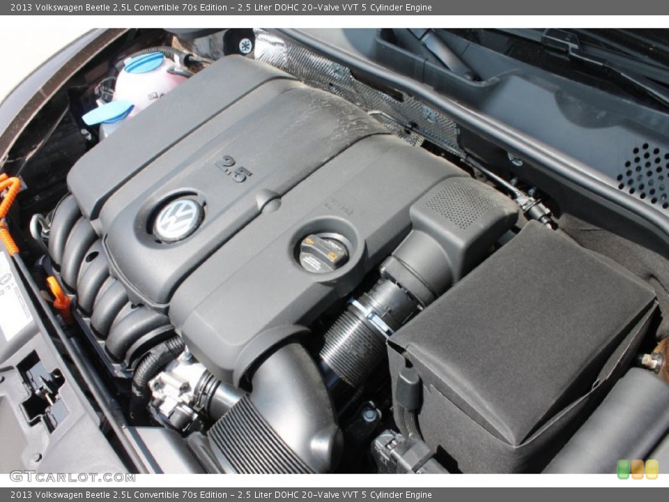 2.5 Liter DOHC 20-Valve VVT 5 Cylinder Engine for the 2013 Volkswagen Beetle #80388398
