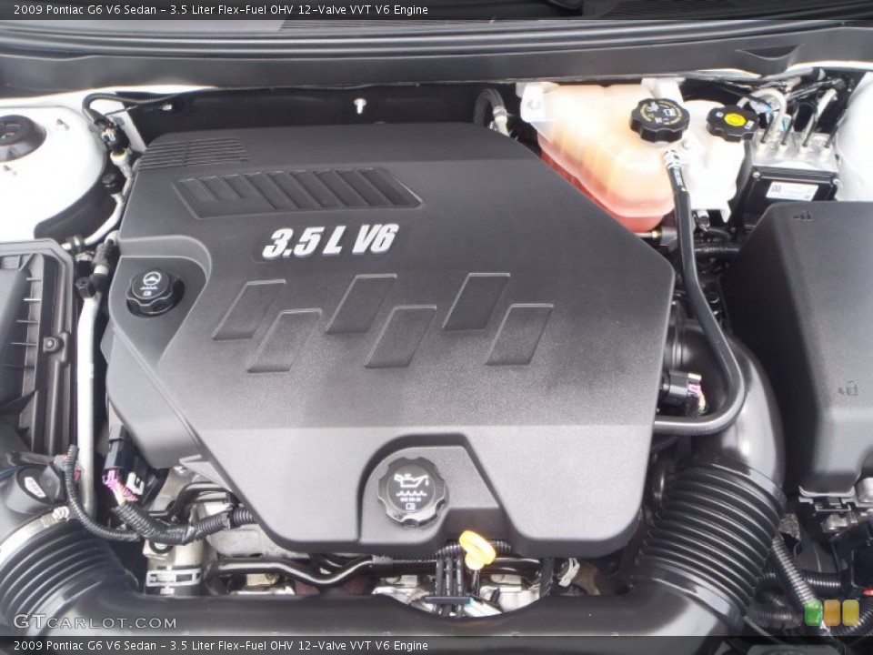 3.5 Liter Flex-Fuel OHV 12-Valve VVT V6 Engine for the 2009 Pontiac G6 #80393953