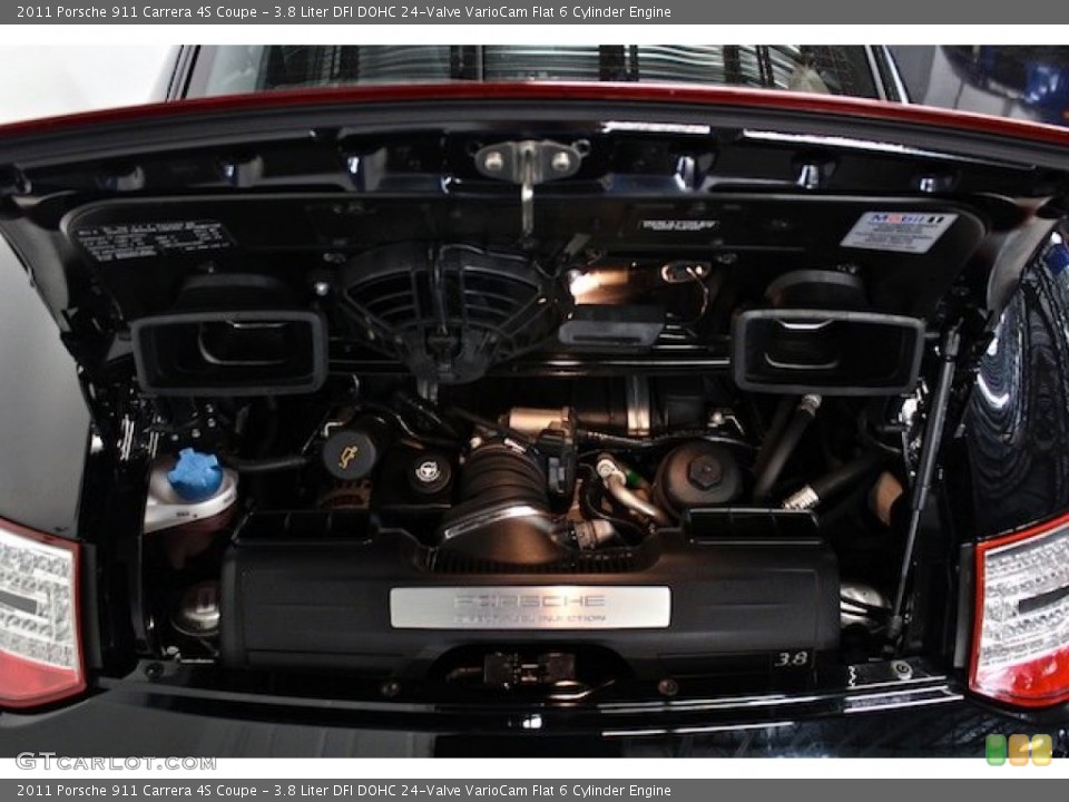 3.8 Liter DFI DOHC 24-Valve VarioCam Flat 6 Cylinder Engine for the 2011 Porsche 911 #80394776