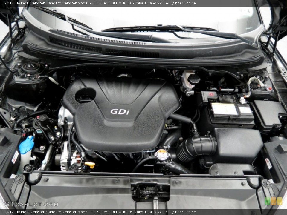 1.6 Liter GDI DOHC 16-Valve Dual-CVVT 4 Cylinder Engine for the 2012 Hyundai Veloster #80396295