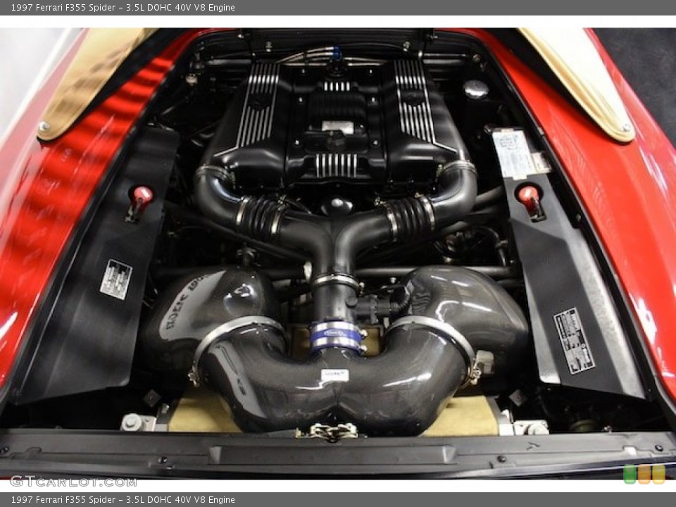 3.5L DOHC 40V V8 1997 Ferrari F355 Engine