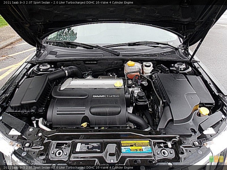 2.0 Liter Turbocharged DOHC 16-Valve 4 Cylinder Engine for the 2011 Saab 9-3 #80400313