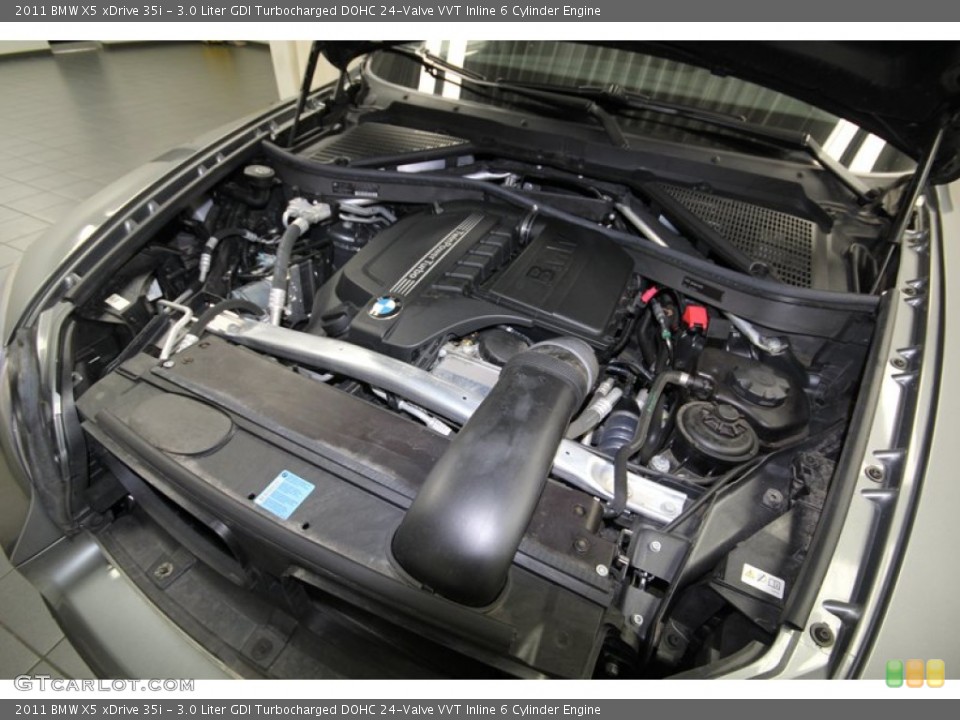 3.0 Liter GDI Turbocharged DOHC 24-Valve VVT Inline 6 Cylinder Engine for the 2011 BMW X5 #80401473