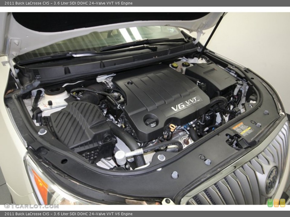 3.6 Liter SIDI DOHC 24-Valve VVT V6 Engine for the 2011 Buick LaCrosse #80402619