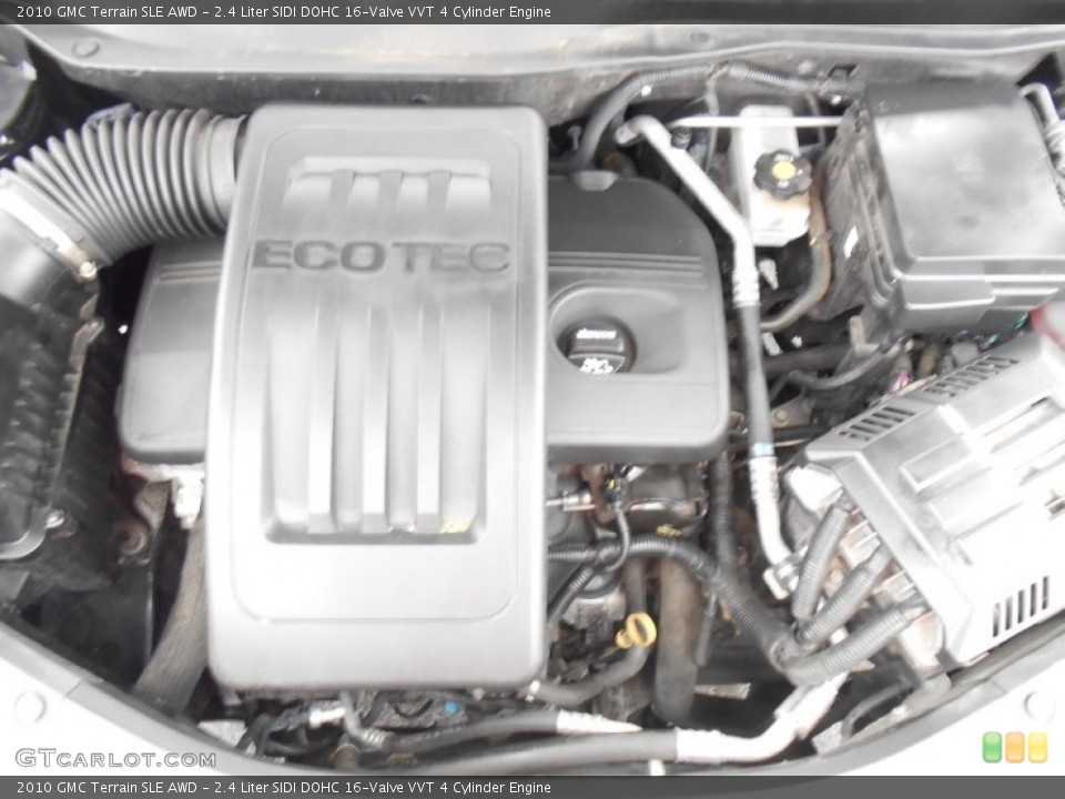 2.4 Liter SIDI DOHC 16-Valve VVT 4 Cylinder Engine for the 2010 GMC Terrain #80404593