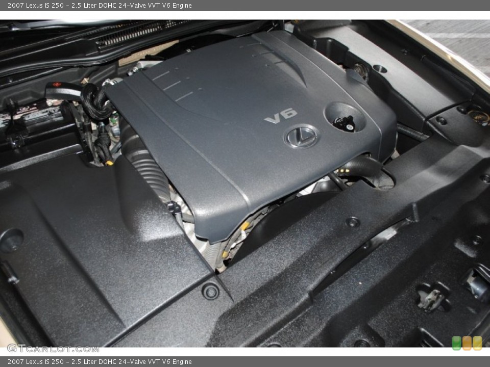 2.5 Liter DOHC 24-Valve VVT V6 Engine for the 2007 Lexus IS #80409996