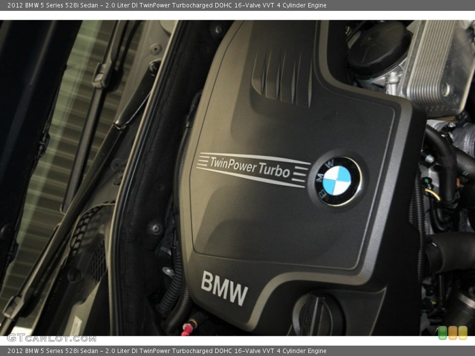 2.0 Liter DI TwinPower Turbocharged DOHC 16-Valve VVT 4 Cylinder Engine for the 2012 BMW 5 Series #80412916