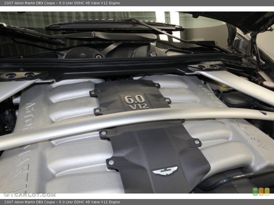 6.0 Liter DOHC 48 Valve V12 Engine for the 2007 Aston Martin DB9 #80413810