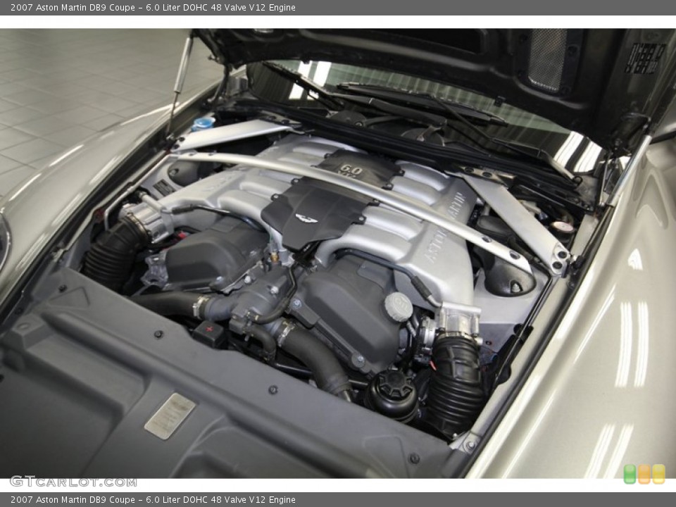 6.0 Liter DOHC 48 Valve V12 Engine for the 2007 Aston Martin DB9 #80413834