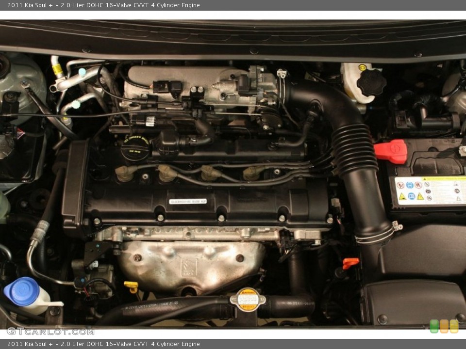2.0 Liter DOHC 16-Valve CVVT 4 Cylinder Engine for the 2011 Kia Soul #80422225