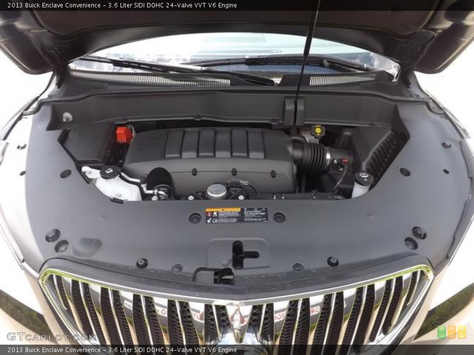 3.6 Liter SIDI DOHC 24-Valve VVT V6 2013 Buick Enclave Engine