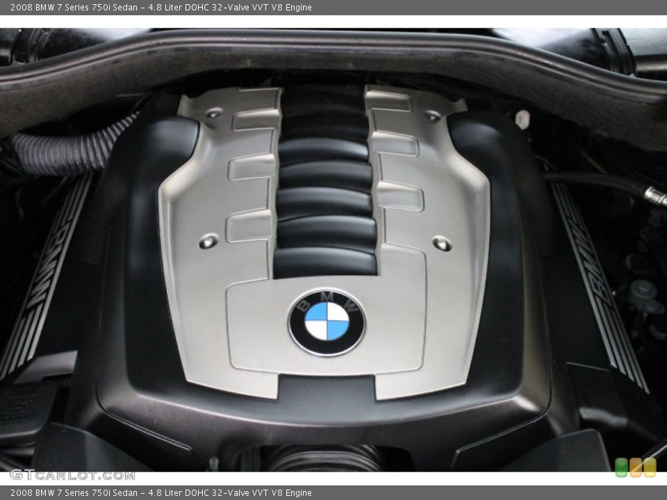 4.8 Liter DOHC 32-Valve VVT V8 Engine for the 2008 BMW 7 Series #80431241