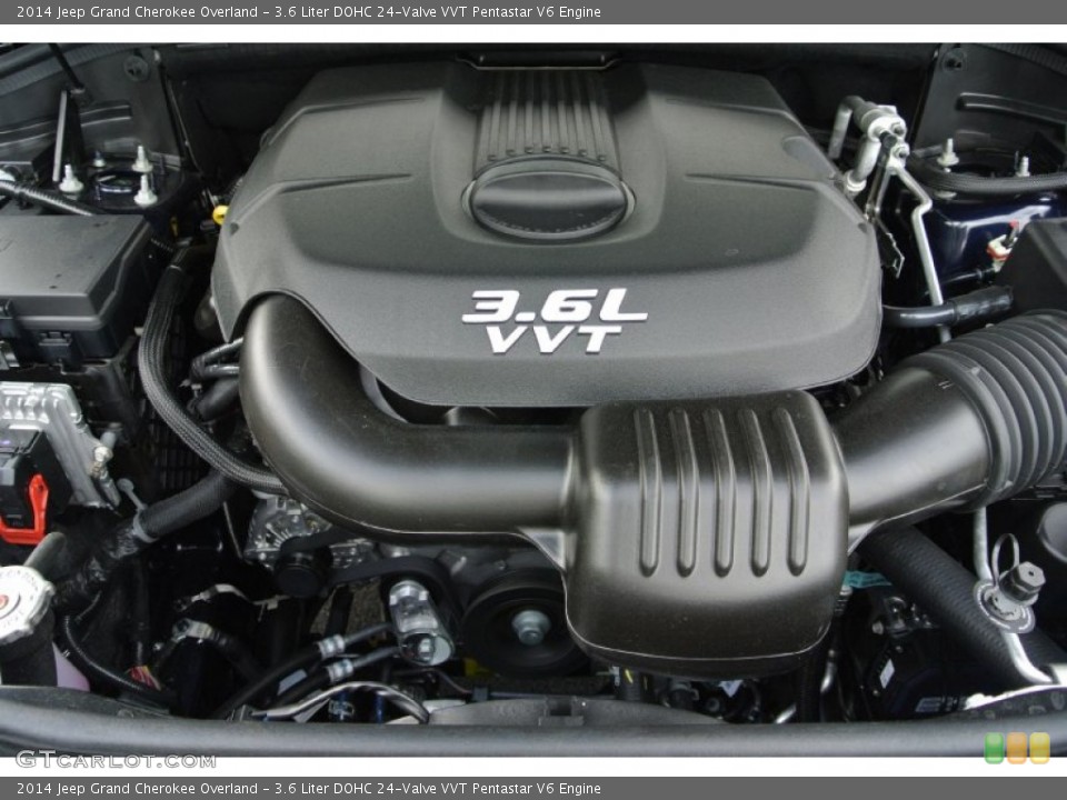 3.6 Liter DOHC 24-Valve VVT Pentastar V6 Engine for the 2014 Jeep Grand Cherokee #80436450