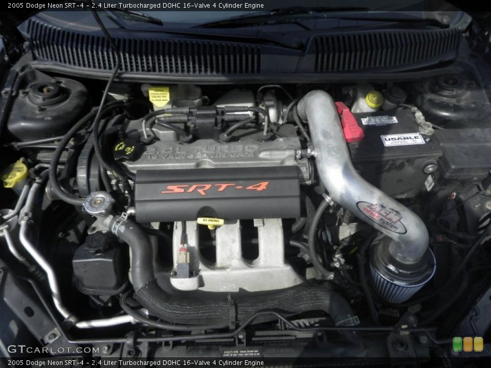 2.4 Liter Turbocharged DOHC 16-Valve 4 Cylinder Engine for the 2005 Dodge Neon #80442401