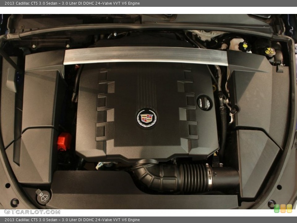 3.0 Liter DI DOHC 24-Valve VVT V6 2013 Cadillac CTS Engine