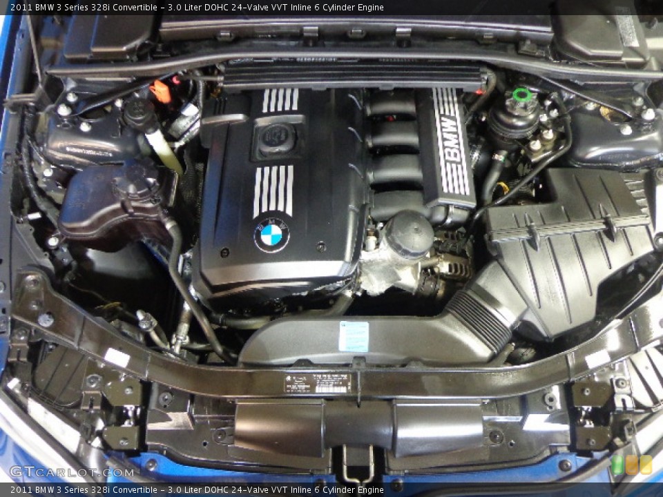 3.0 Liter DOHC 24-Valve VVT Inline 6 Cylinder Engine for the 2011 BMW 3 Series #80460713