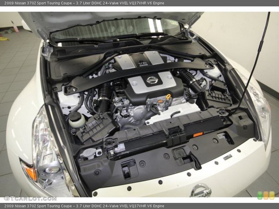 3.7 Liter DOHC 24-Valve VVEL VQ37VHR V6 Engine for the 2009 Nissan 370Z #80461015