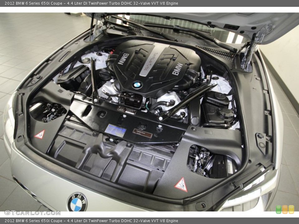 4.4 Liter DI TwinPower Turbo DOHC 32-Valve VVT V8 Engine for the 2012 BMW 6 Series #80465032