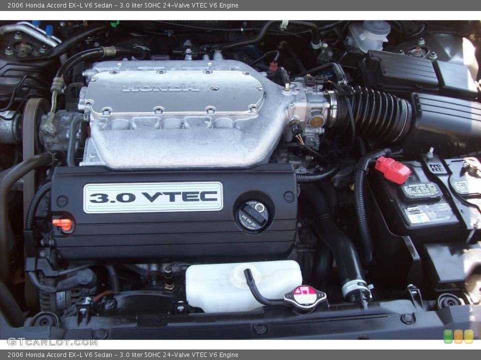 3.0 liter SOHC 24-Valve VTEC V6 Engine for the 2006 Honda Accord #8047235