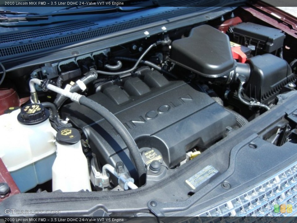 3.5 Liter DOHC 24-Valve VVT V6 Engine for the 2010 Lincoln MKX #80476586