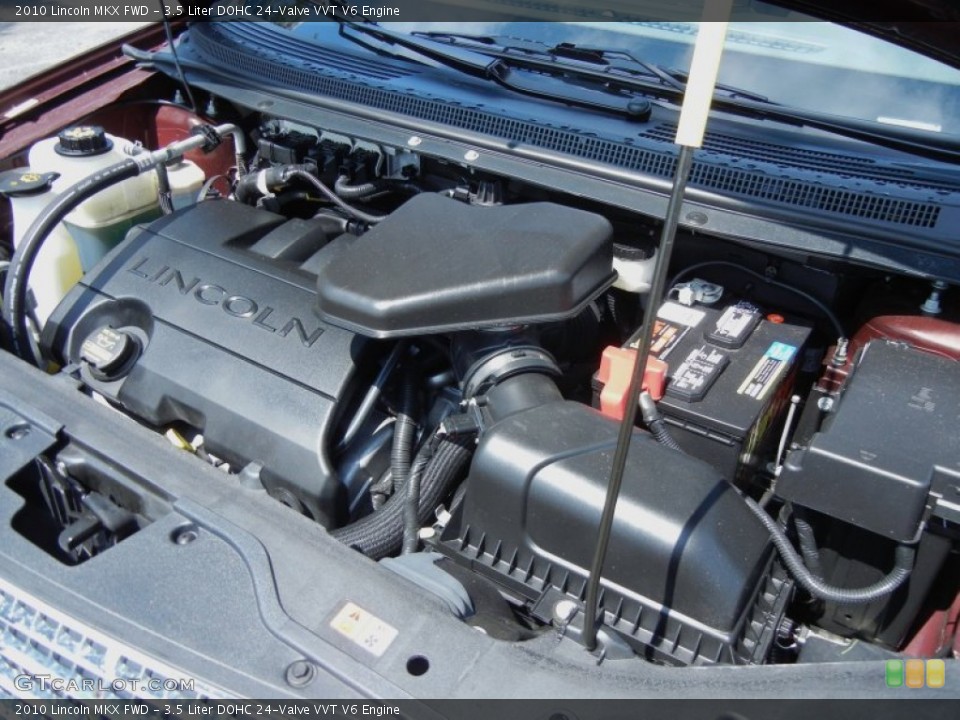 3.5 Liter DOHC 24-Valve VVT V6 Engine for the 2010 Lincoln MKX #80476598
