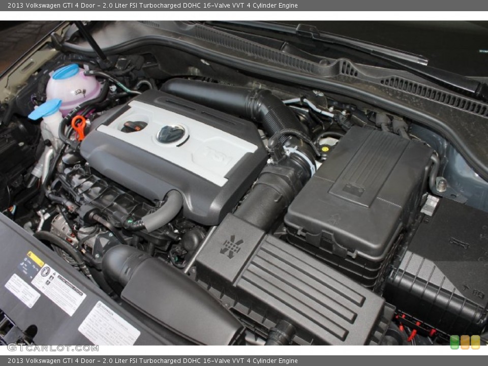2.0 Liter FSI Turbocharged DOHC 16-Valve VVT 4 Cylinder Engine for the 2013 Volkswagen GTI #80499101