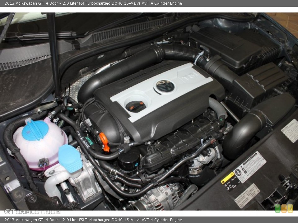 2.0 Liter FSI Turbocharged DOHC 16-Valve VVT 4 Cylinder Engine for the 2013 Volkswagen GTI #80499788