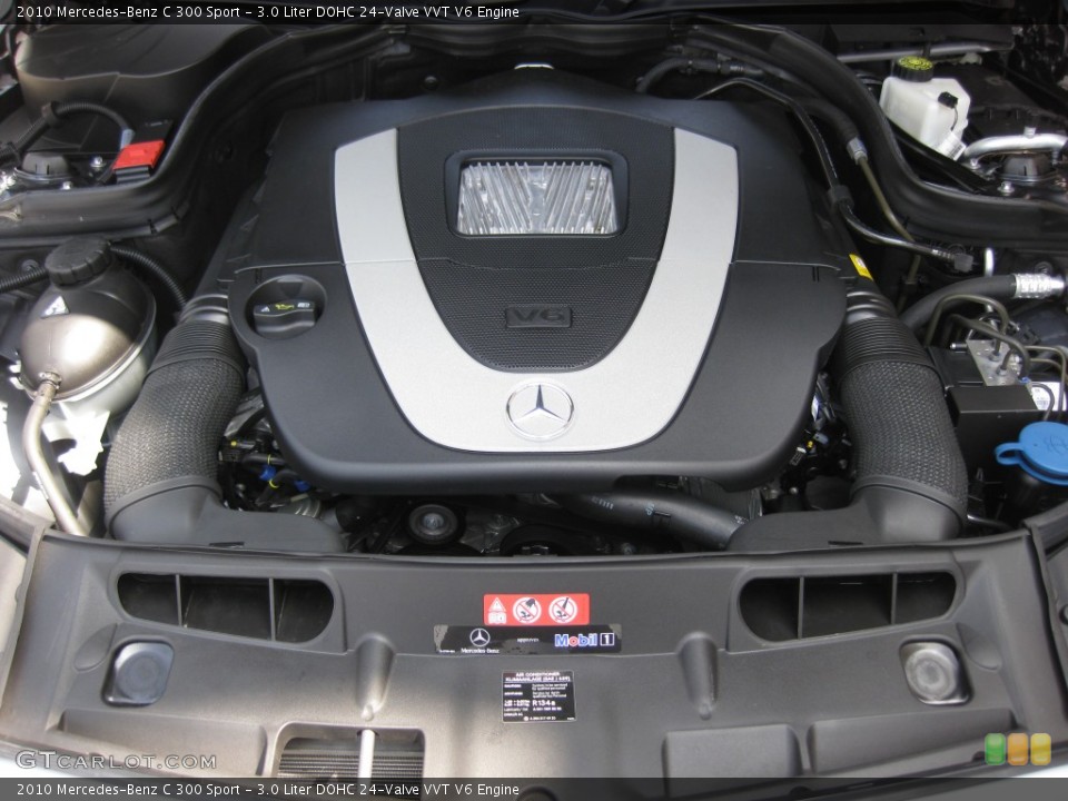 3.0 Liter DOHC 24-Valve VVT V6 Engine for the 2010 Mercedes-Benz C #80500220