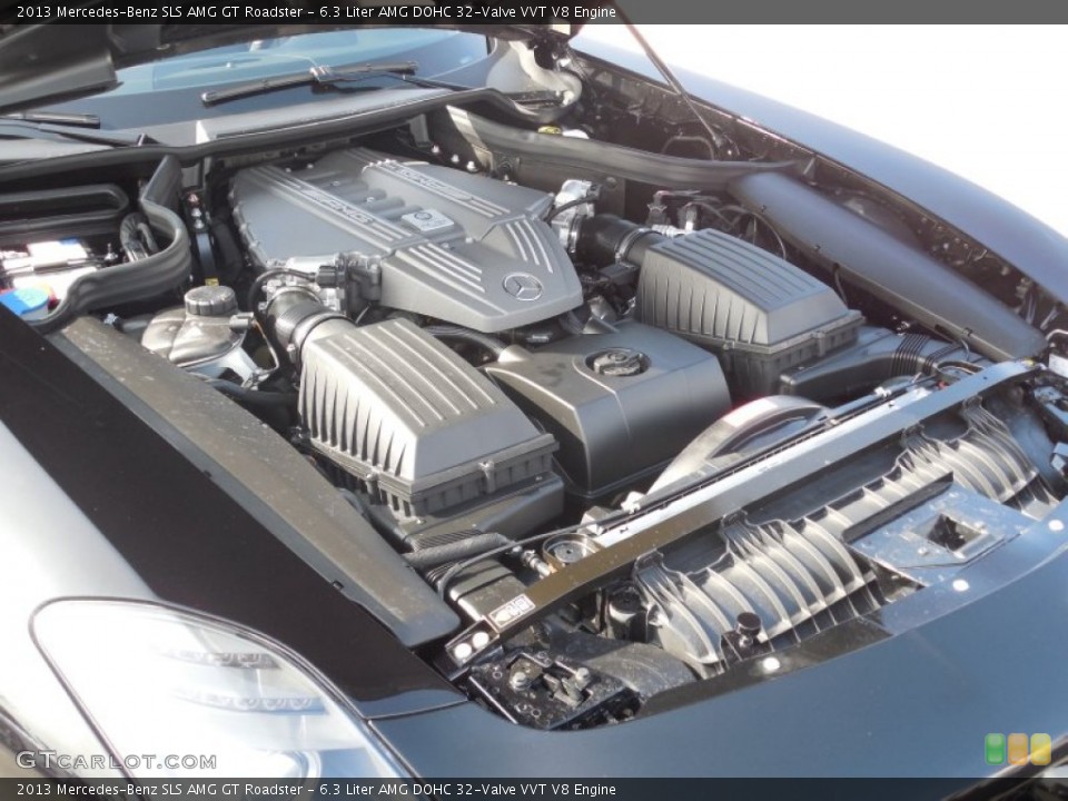 6.3 Liter AMG DOHC 32-Valve VVT V8 Engine for the 2013 Mercedes-Benz SLS #80505342