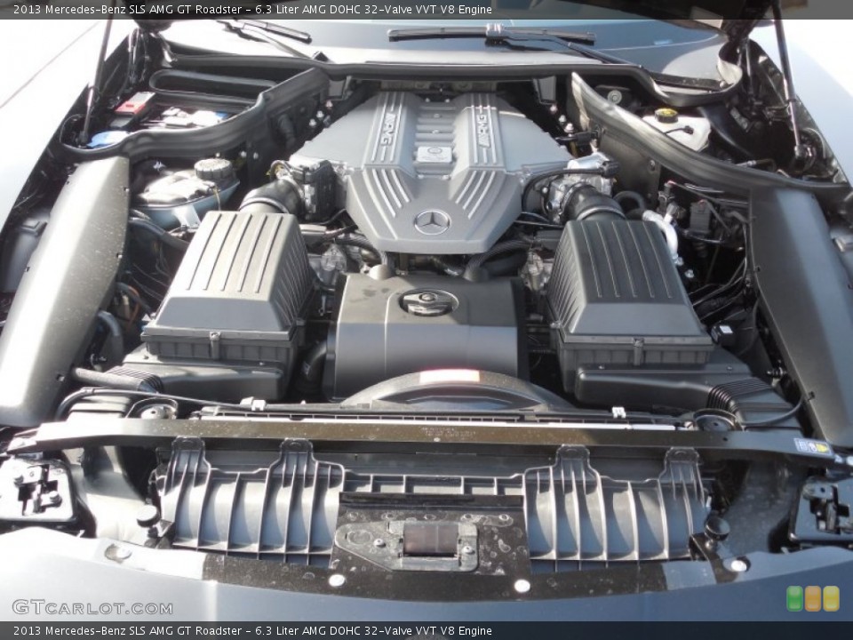 6.3 Liter AMG DOHC 32-Valve VVT V8 Engine for the 2013 Mercedes-Benz SLS #80505367