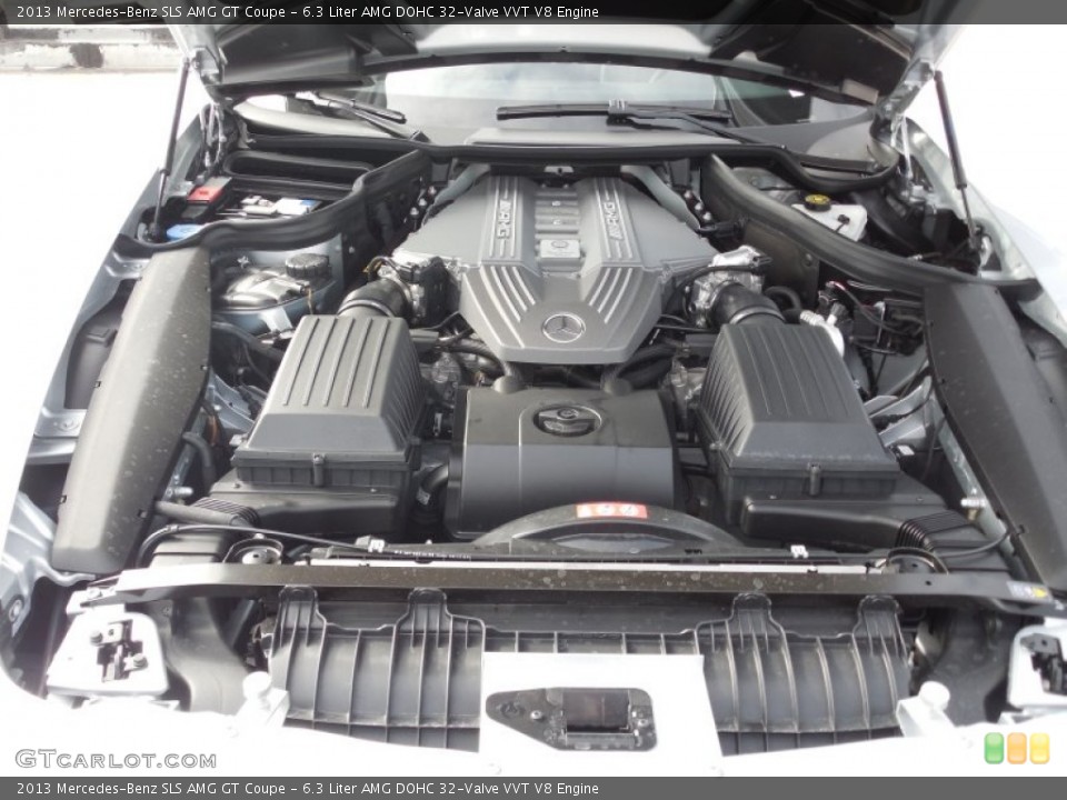 6.3 Liter AMG DOHC 32-Valve VVT V8 Engine for the 2013 Mercedes-Benz SLS #80505863