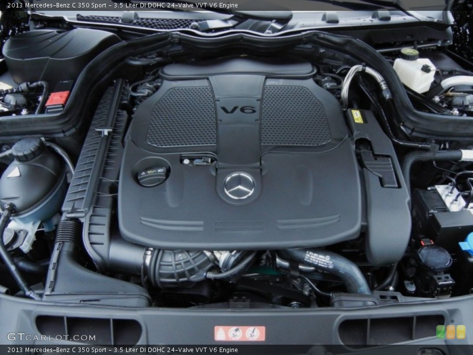 3.5 Liter DI DOHC 24-Valve VVT V6 Engine for the 2013 Mercedes-Benz C #80508565