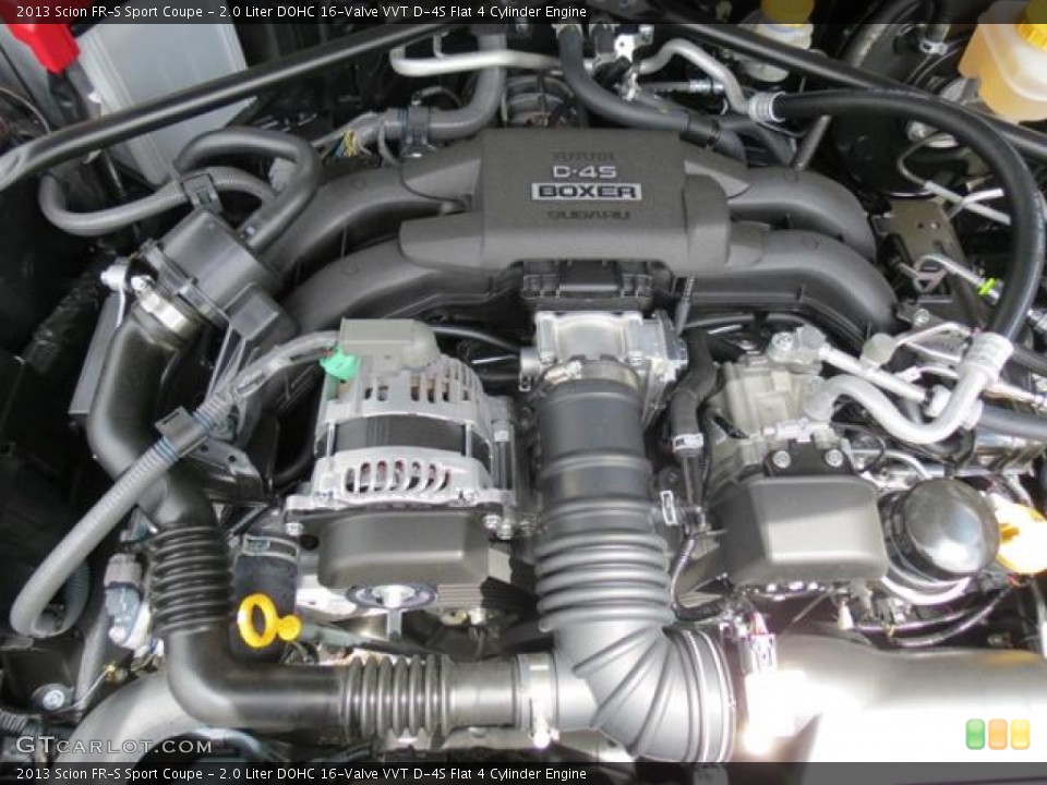2.0 Liter DOHC 16-Valve VVT D-4S Flat 4 Cylinder Engine for the 2013 Scion FR-S #80517292