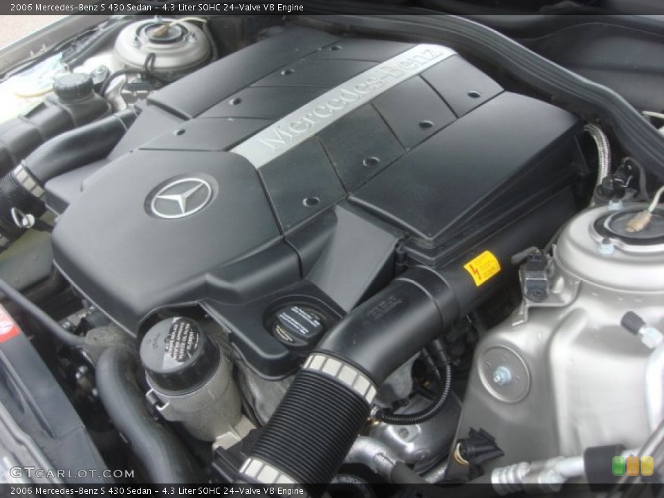 4.3 Liter SOHC 24-Valve V8 Engine for the 2006 Mercedes-Benz S #80517409