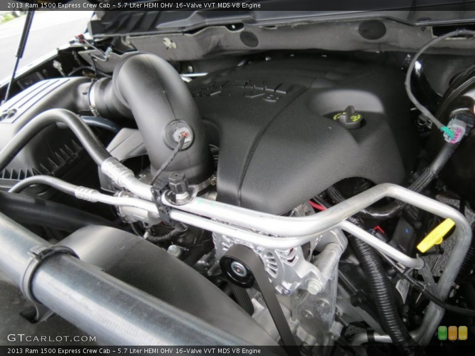 5.7 Liter HEMI OHV 16-Valve VVT MDS V8 Engine for the 2013 Ram 1500 #80521366