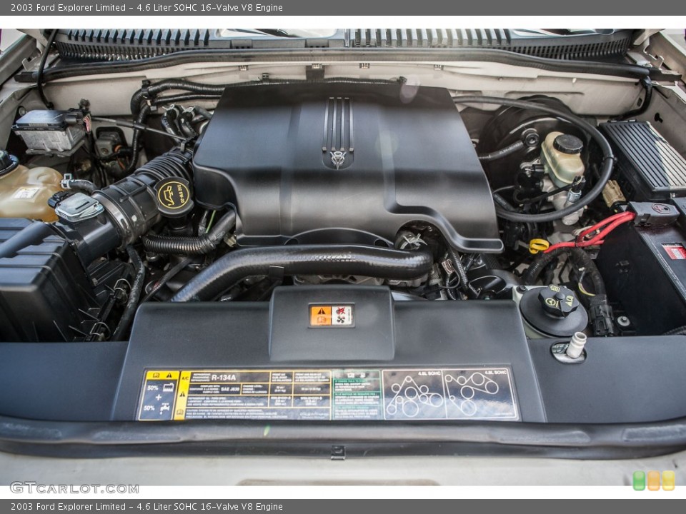 4.6 Liter SOHC 16-Valve V8 Engine for the 2003 Ford Explorer #80521612