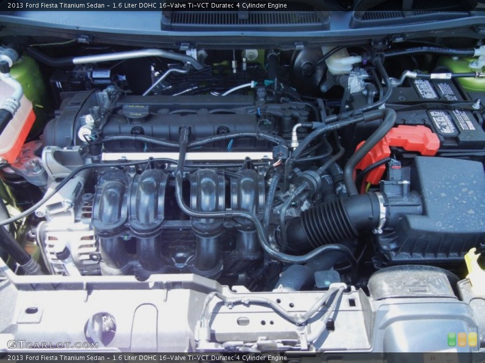 1.6 Liter DOHC 16-Valve Ti-VCT Duratec 4 Cylinder Engine for the 2013 Ford Fiesta #80524946