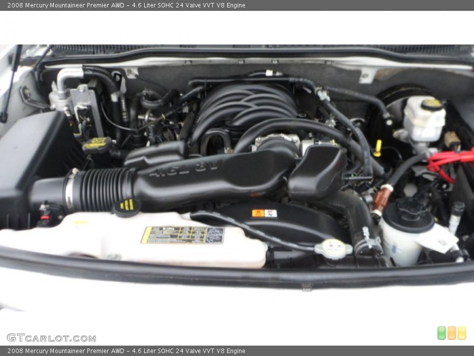 4.6 Liter SOHC 24 Valve VVT V8 Engine for the 2008 Mercury Mountaineer #80534230