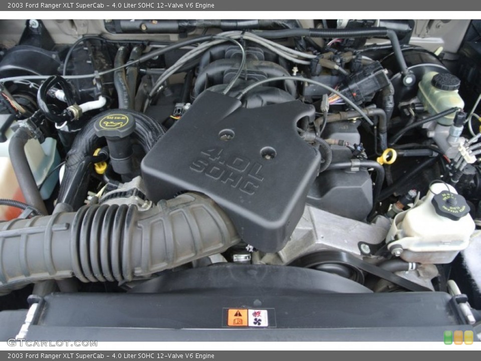 4.0 Liter SOHC 12-Valve V6 Engine for the 2003 Ford Ranger #80536927