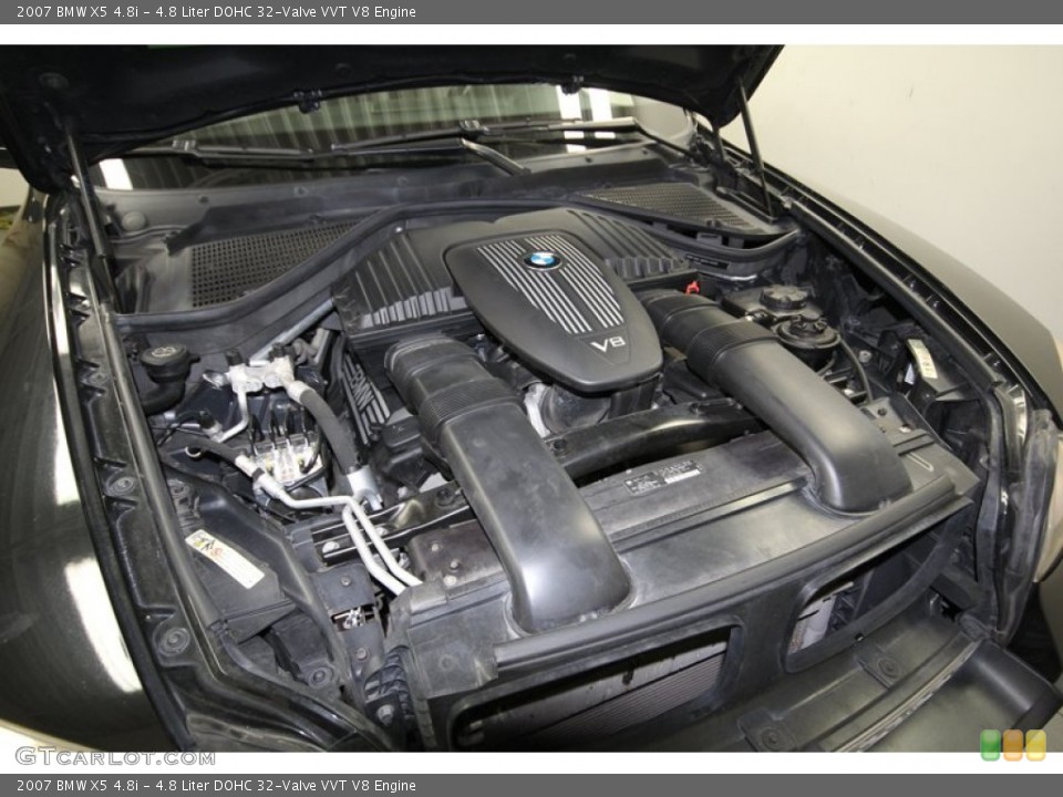 4.8 Liter DOHC 32-Valve VVT V8 Engine for the 2007 BMW X5 #80537344